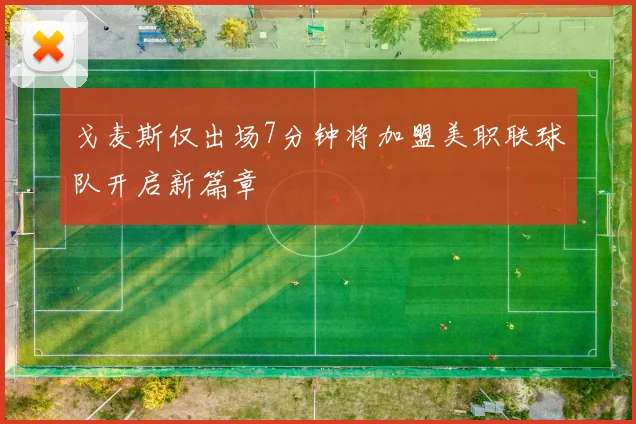 戈麦斯仅出场7分钟将加盟美职联球队开启新篇章